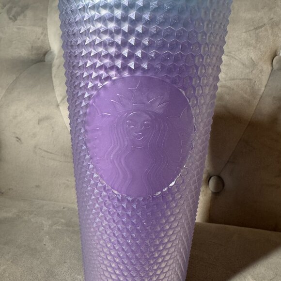 Starbucks 2024 Studded Ombre Cold Cup Tumbler 24oz NEW WITH TAG - Picture 2 of 6
